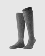 FALKE Carpet in Shoe Men's Knee-High Socks - anthracite mel.