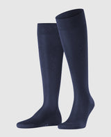 FALKE Tiago Men's Knee-High Socks - dark navy
