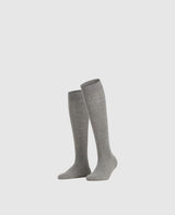 FALKE Family Women's Knee-High Socks - greymix