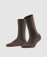 FALKE Softmerino Women's Socks - dark brown
