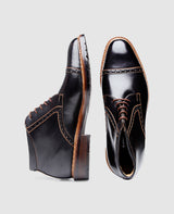 Luzern Quarter-Brogue SC - Black