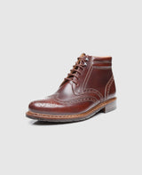 Janosh K Full-Brogue AC - Dark Brown