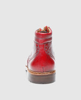 Janosh K Full-Brogue AG - Red
