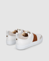 Turin Tennis Sneaker NP - White/Brown
