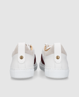 Turin Tennis Sneaker NP - White/Bordo