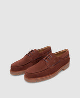 Miami Plain V - Reddish Brown