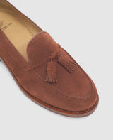 Wien Plain Tassel V - Dark brown