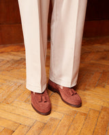 Wien Plain Tassel V - Dark brown