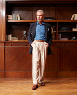 Vienna Plain Tassel V - Reddish Brown