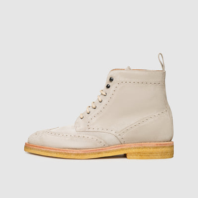 Men's boots in beige