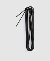 Waxed Replacement Shoelaces - Black