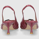 GEORGIE SLINGBACK 50 - Dusty Berry