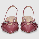 GEORGIE SLINGBACK 50 - Dusty Berry
