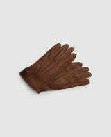Deer Leather Gloves - Light Brown
