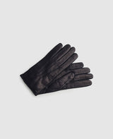 Gloves with decorative seam - Dark blue
