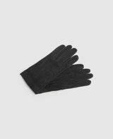 Wild boar leather gloves - Black