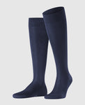 FALKE Tiago Men's Knee-High Socks - dark navy