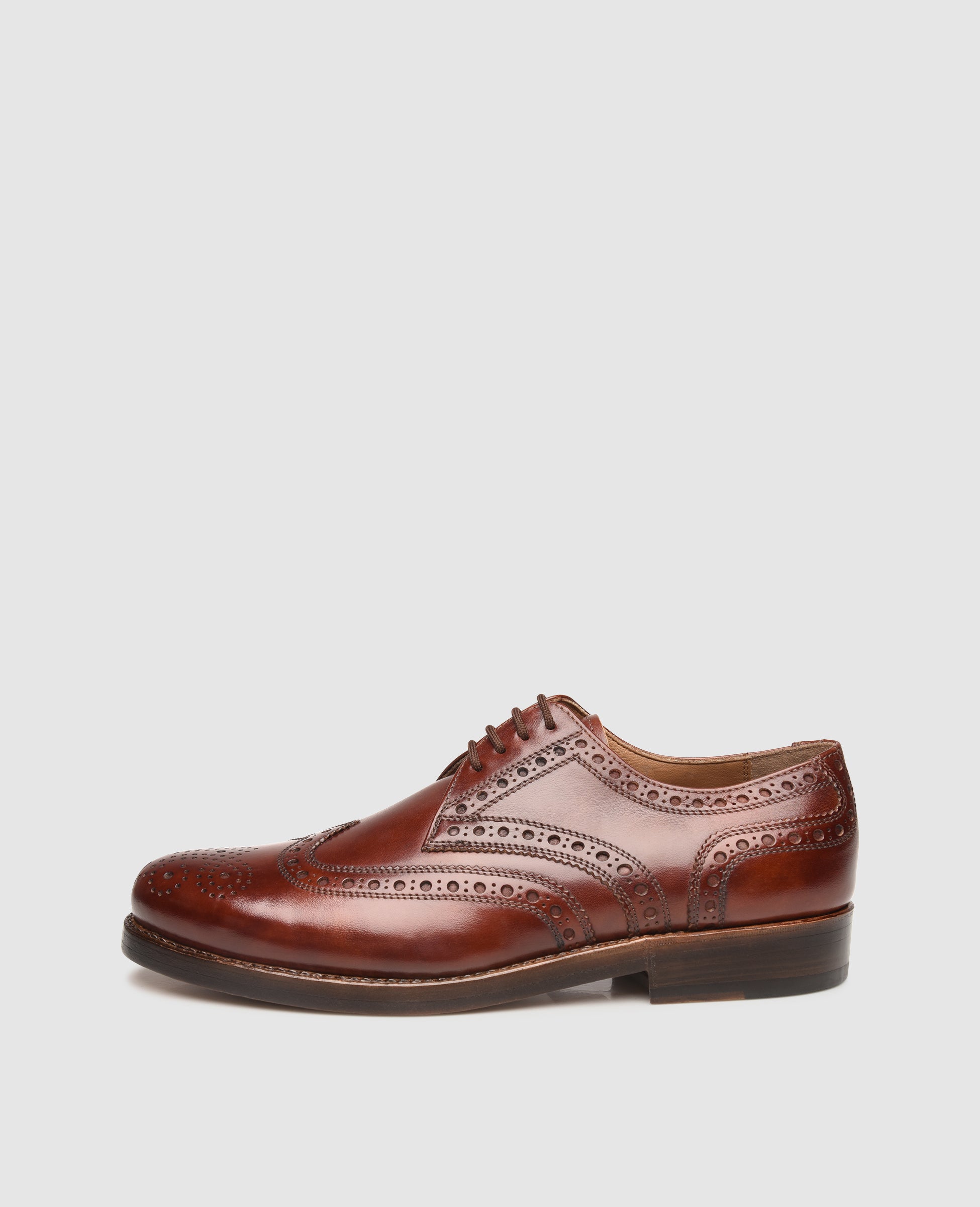 Heinrich Dinkelacker | Unique Full-Brogue Derby made from Toscana Calf ...