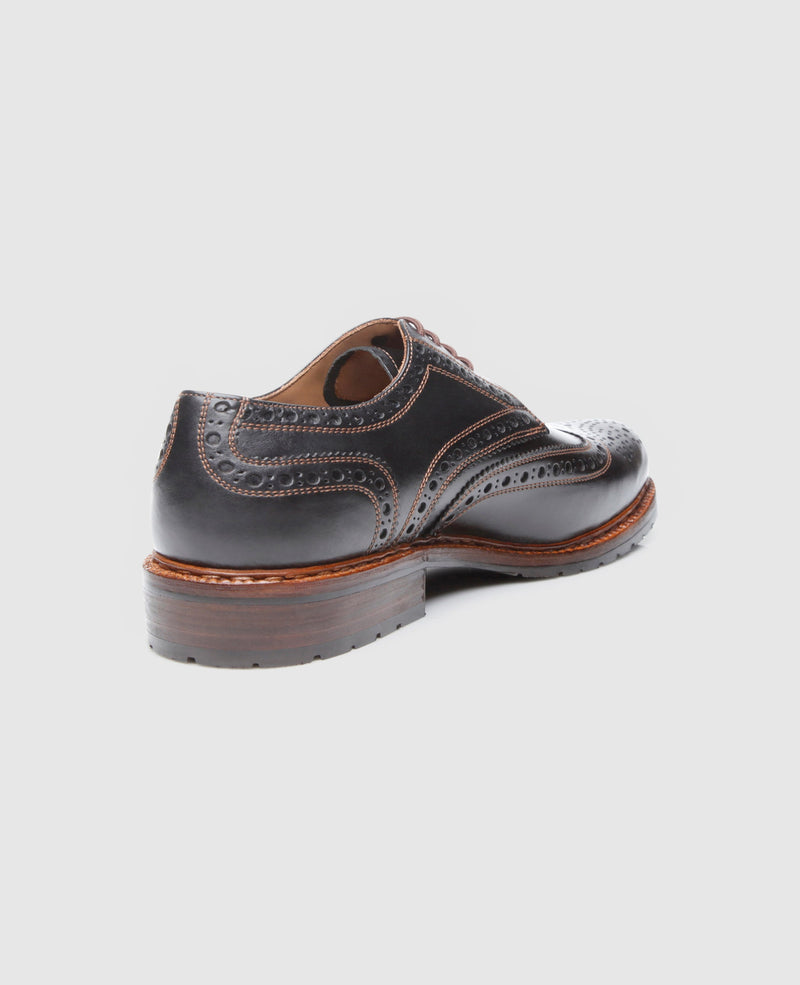 Zurich Full-Brogue SC - Black