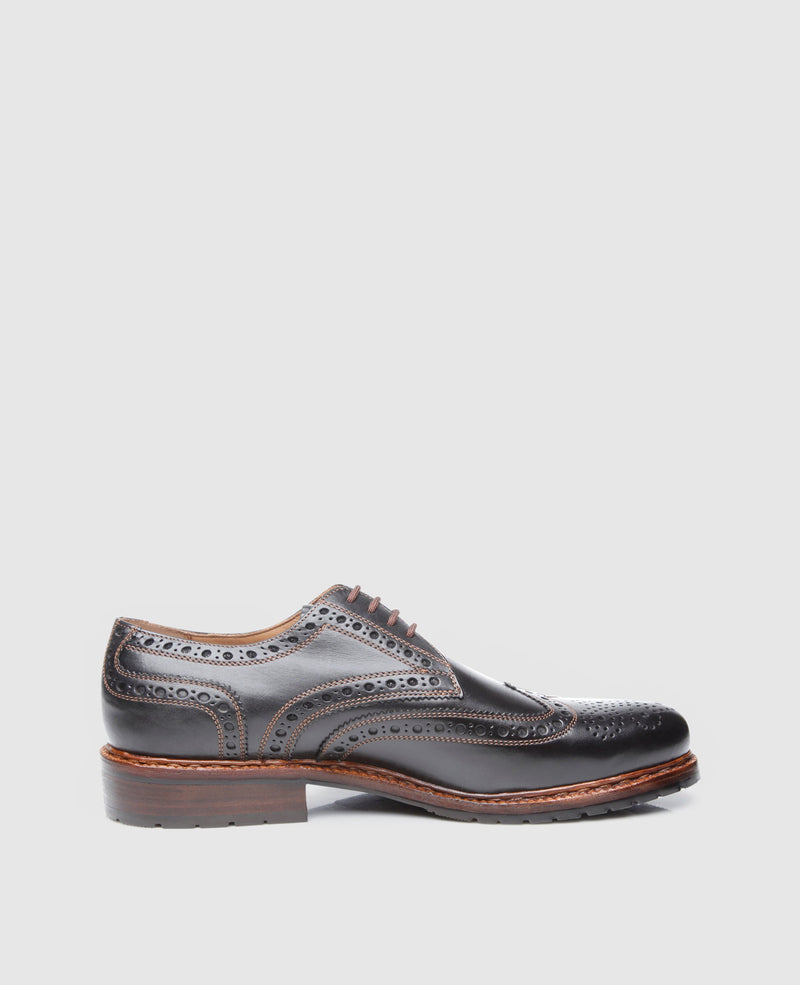 Zurich Full-Brogue SC - Black