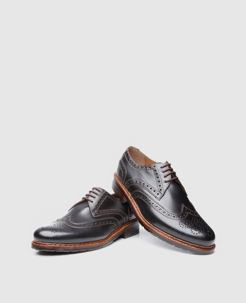 Zurich Full-Brogue SC - Black
