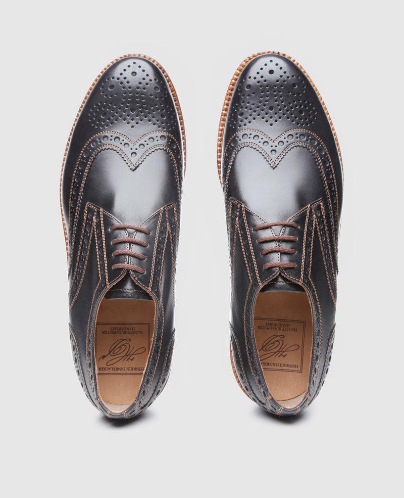 Zurich Full-Brogue SC - Black
