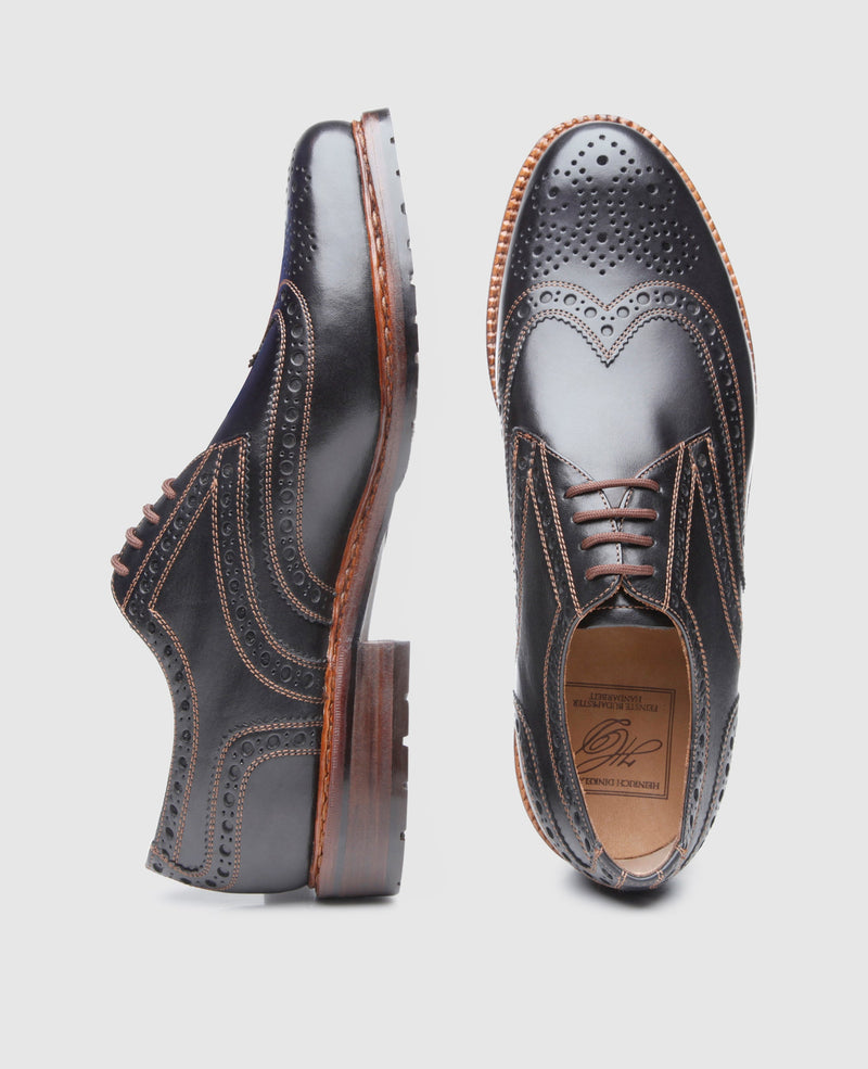 Zurich Full-Brogue SC - Black