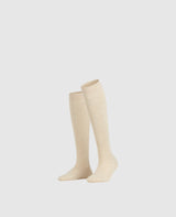 FALKE Family Women's Knee-High Socks - sand mel.