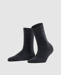 FALKE Cosy Wool Women's Socks - anthra.mel