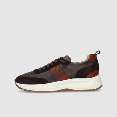 Leather sneakers for men