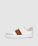 Turin Tennis Sneaker NP - White/Brown