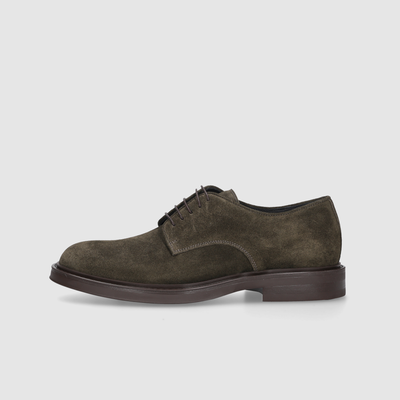 Velvet and suede shoes for men