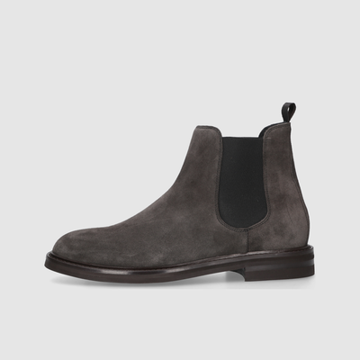 Gray boots for men