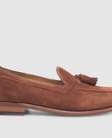 Wien Plain Tassel V - Dark brown