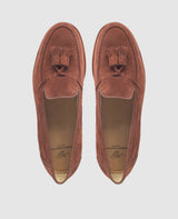 Wien Plain Tassel V - Dark brown