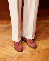 Wien Plain Tassel V - Dark brown