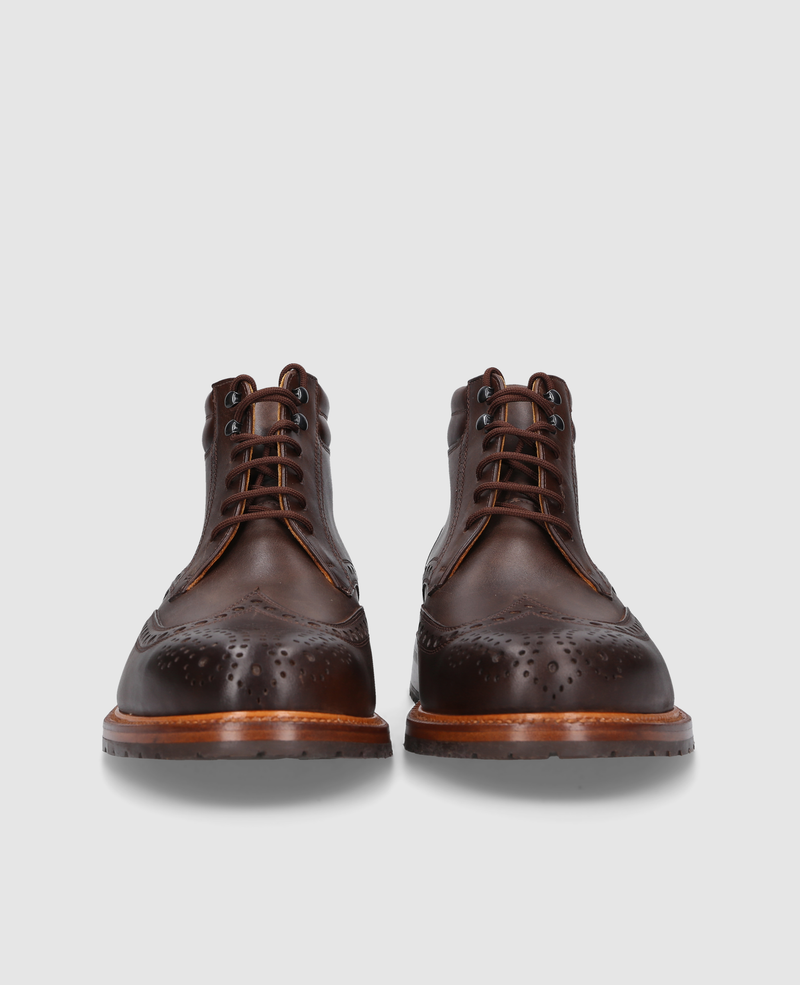 Janosh Full Brogue H - Dunkelbraun