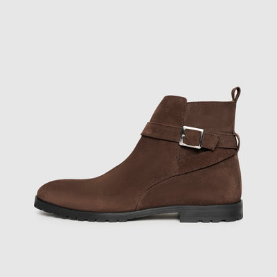 Men's boots with buckles