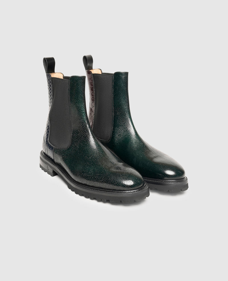 Bonnie CB - Green/Blue/Burgundy