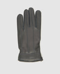Gloves with zipper - Dark blue