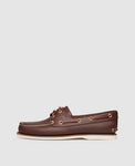 Men's 2 Eye Boat Shoe - Medium Brown