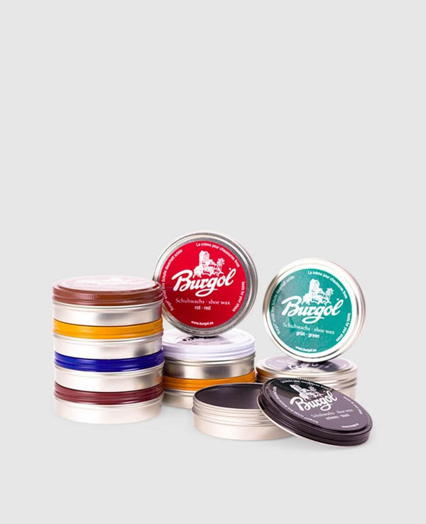 Burgol Shoe Polish - Red