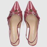 GEORGIE SLINGBACK 50 - Dusty Berry