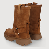 BIKER WOOL - Brown