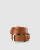 Men's belt in Cognac - Cognac