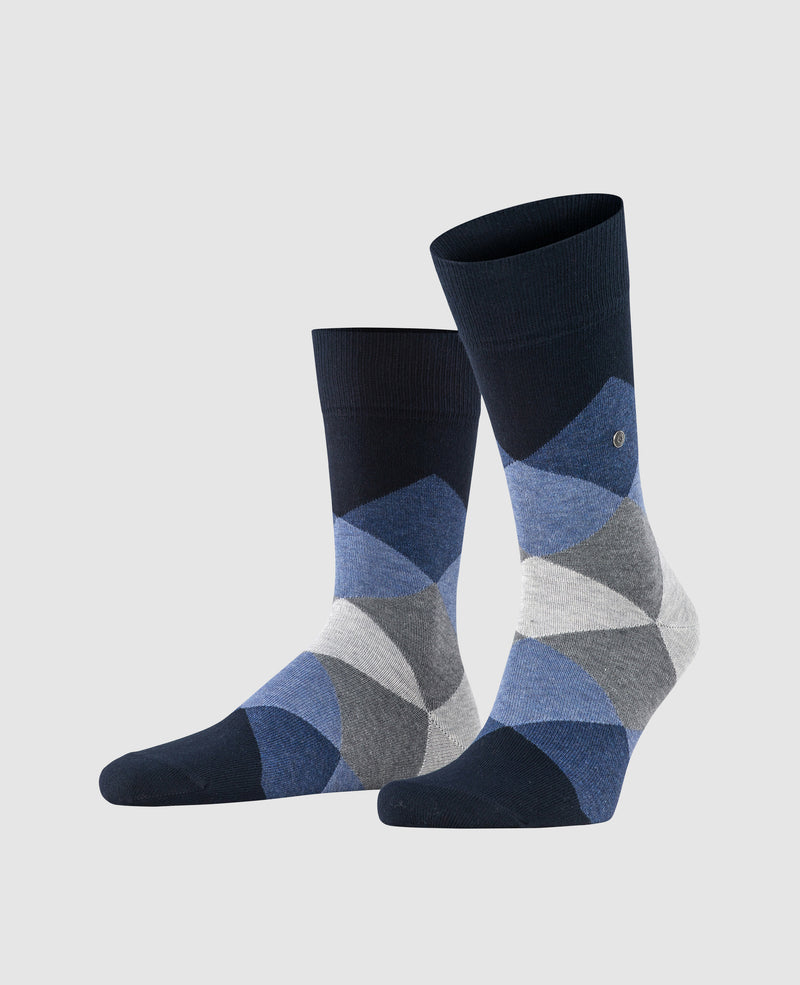 Burlington Clyde Men's Socks - Dark Navy