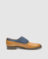 No. 375 - Cognac/Blue