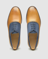 No. 375 - Cognac/Blue