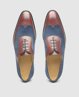 No. 376 - Blue/Bordeaux