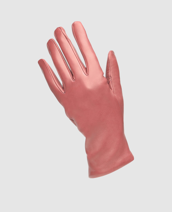 Fine leather gloves - Bordeaux